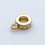 Бейл, цвет золото, размер 10*3 мм, цена за 1 шт