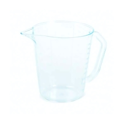 Кружка мерная 1л прозрачная