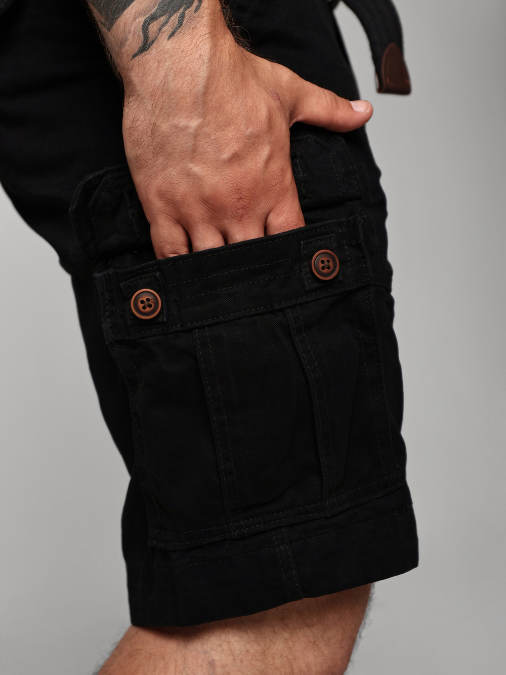 Шорты карго плотные Abercrombie & Fitch AB170