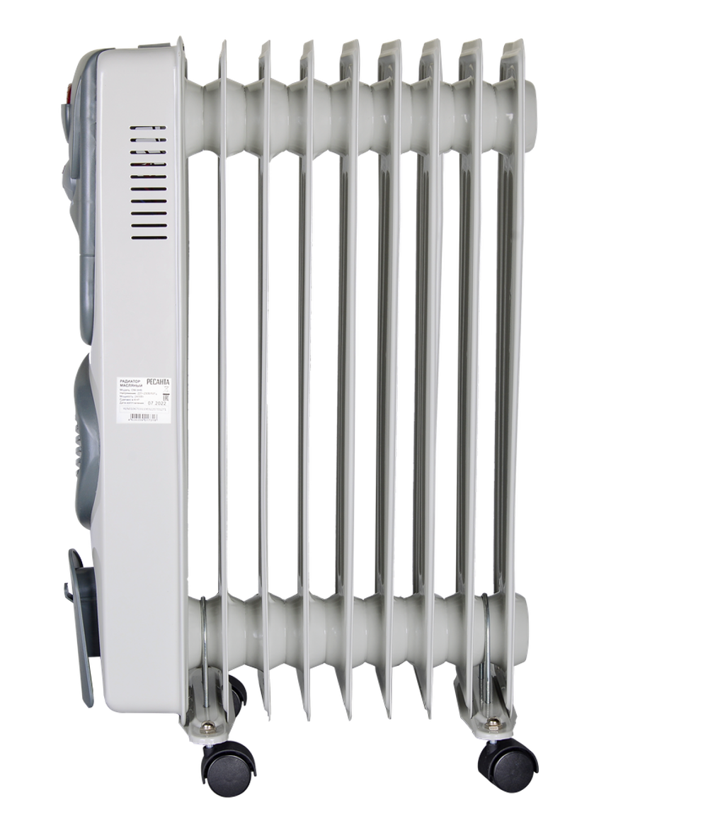 Масляный радиатор РЕСАНТА ОМ-9НВ с вентилятором