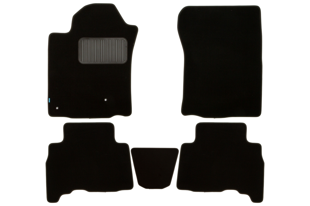 Коврики в салон Klever Premium TOYOTA Land Cruiser 150 2009-2013, внедорожник , 5 шт. (текстиль) Klever.KLEVER03482822110KH