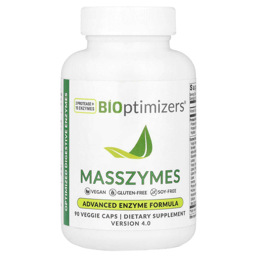BIOptimizers, Masszymes`` 90 вегетарианских капсул