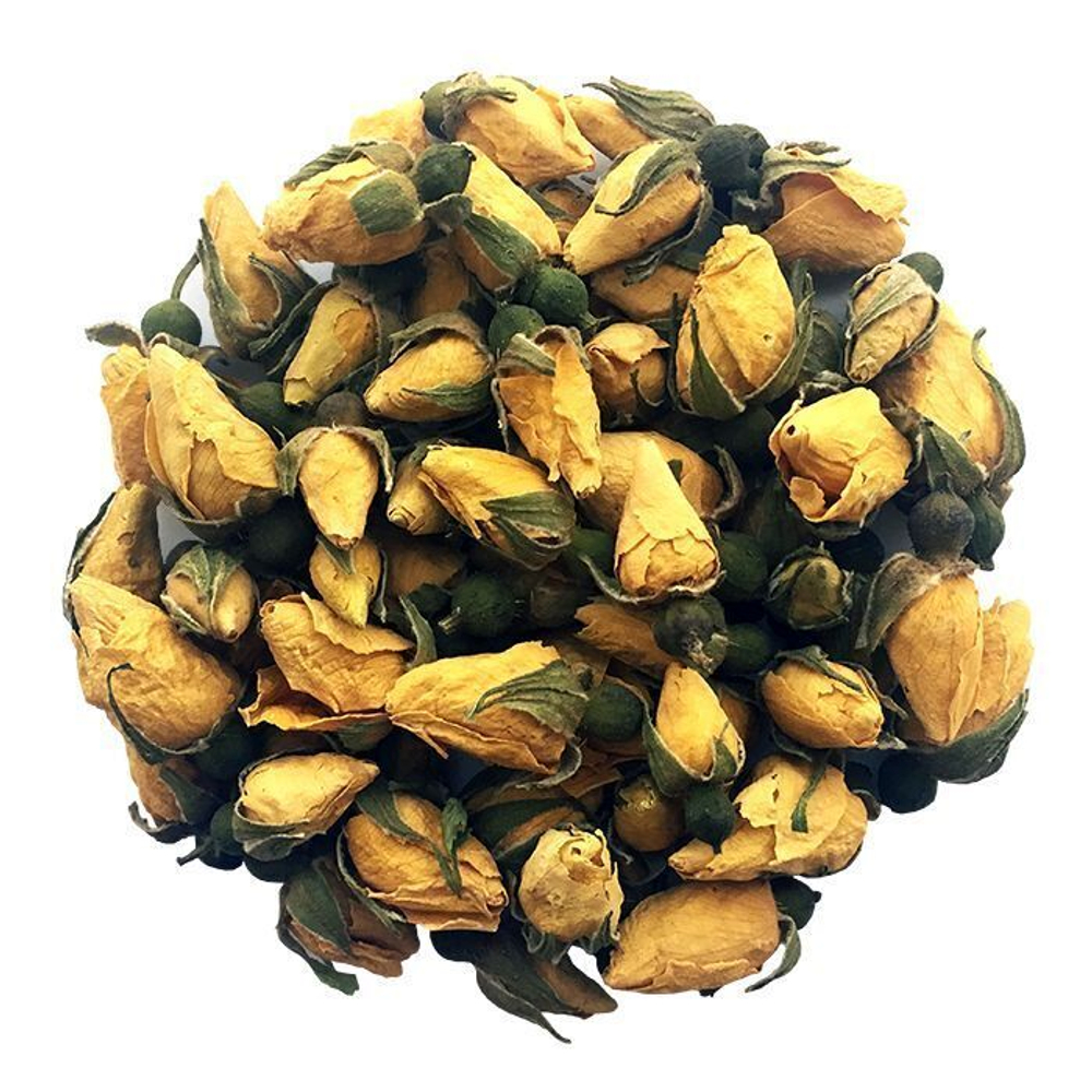 Бутон розы сушеный желтый 30 гр.