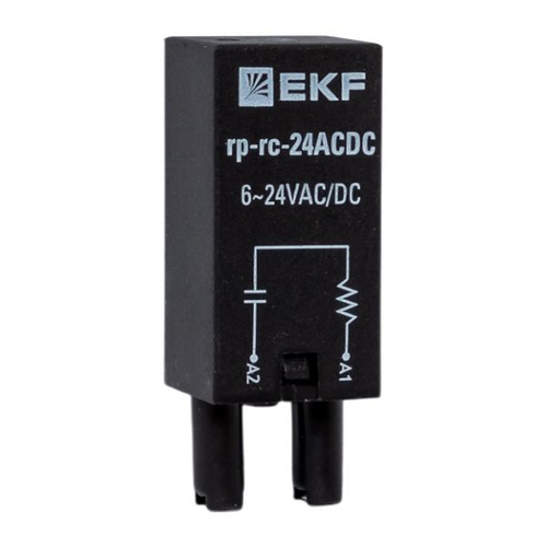 Модуль защитный RC 6-24В AC/DC для промежуточных реле RP AVERES EKF (20.00 шт.)