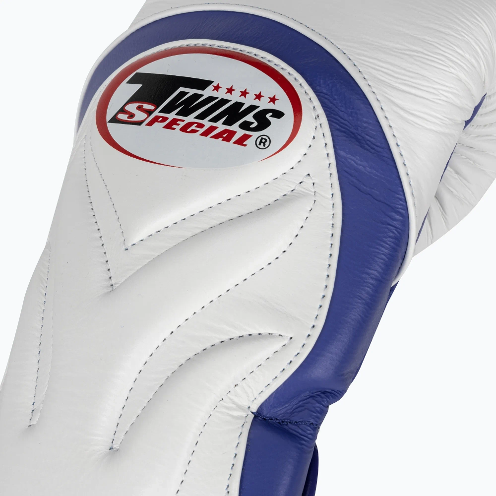 Боксёрские перчатки Twins Special Twins Special BGVL6 white/blue