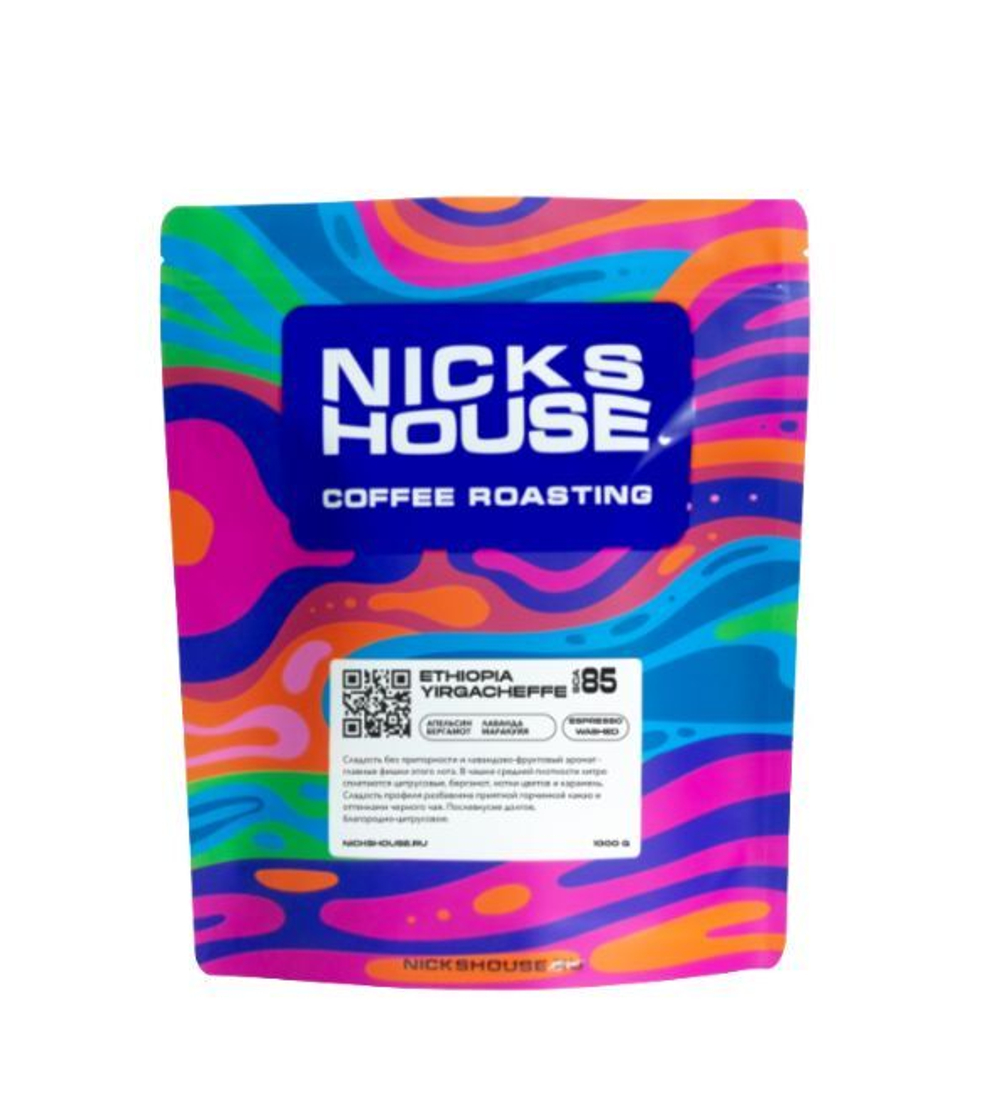 Кофе NicksHous ETHIOPIA YIRGACHEFFE