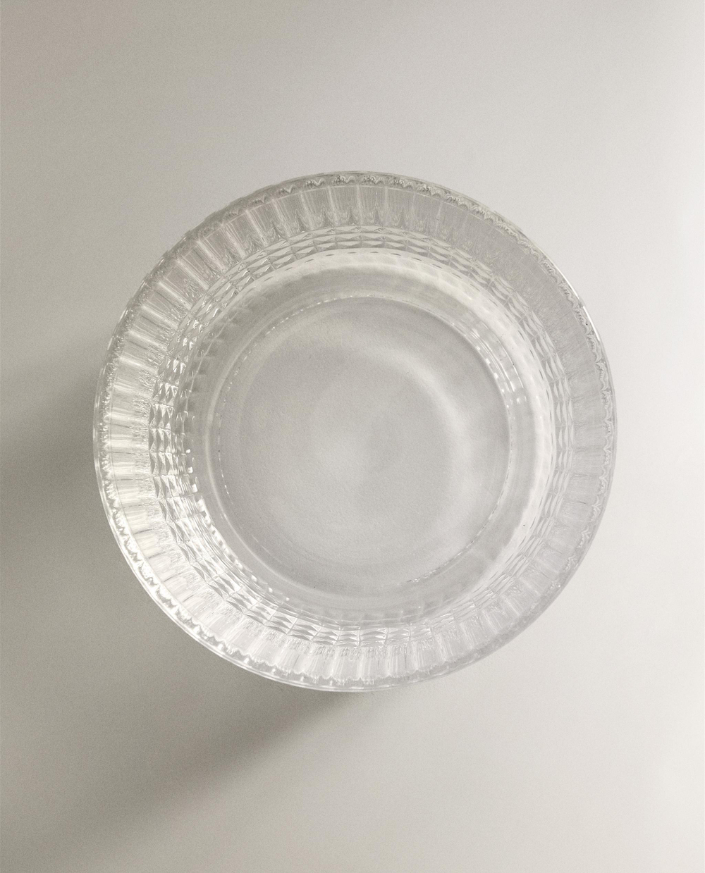 Zara Home миска из стекла, цвет прозрачный, 10.5 см