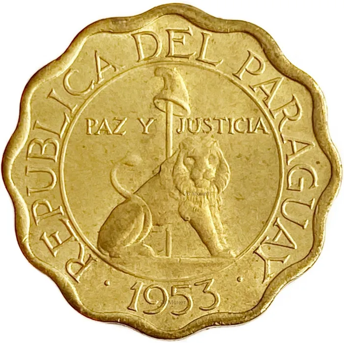 10 сентимо 1953 Парагвай