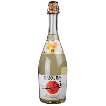 Винный напиток Sakura персик и грейпфрут 0,75 л
