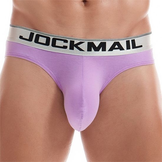 Мужские трусы брифы фиолетовые JOCKMAIL JM2029-5