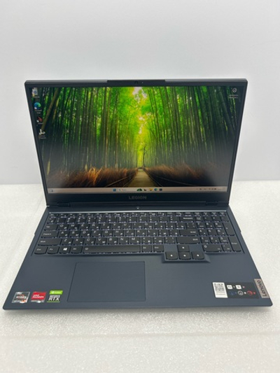 Ноутбук Lenovo Legion 5-15ACH6H (82JW003CRK) 15.6"/ AMD Ryzen 5 5600H/RAM 16 GB/512 GB/Nvidia RTX3050 4GB/1920x1080/IPS 165Hz/DOS/Подсветка кл-ры:LED/синий. Состояние: Уценка/небольшие след. на матрице от клавиатуры/B1
