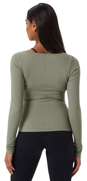 Женская теннисная футболка (dł. Рукава) Björn Borg Studio Ballerina - зеленый