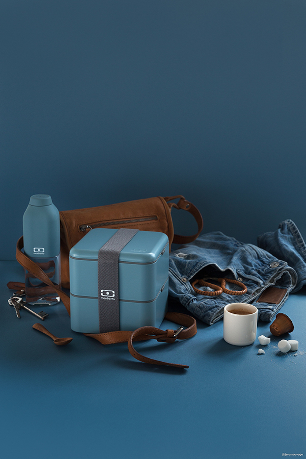 Ланч-бокс MB Square denim Monbento