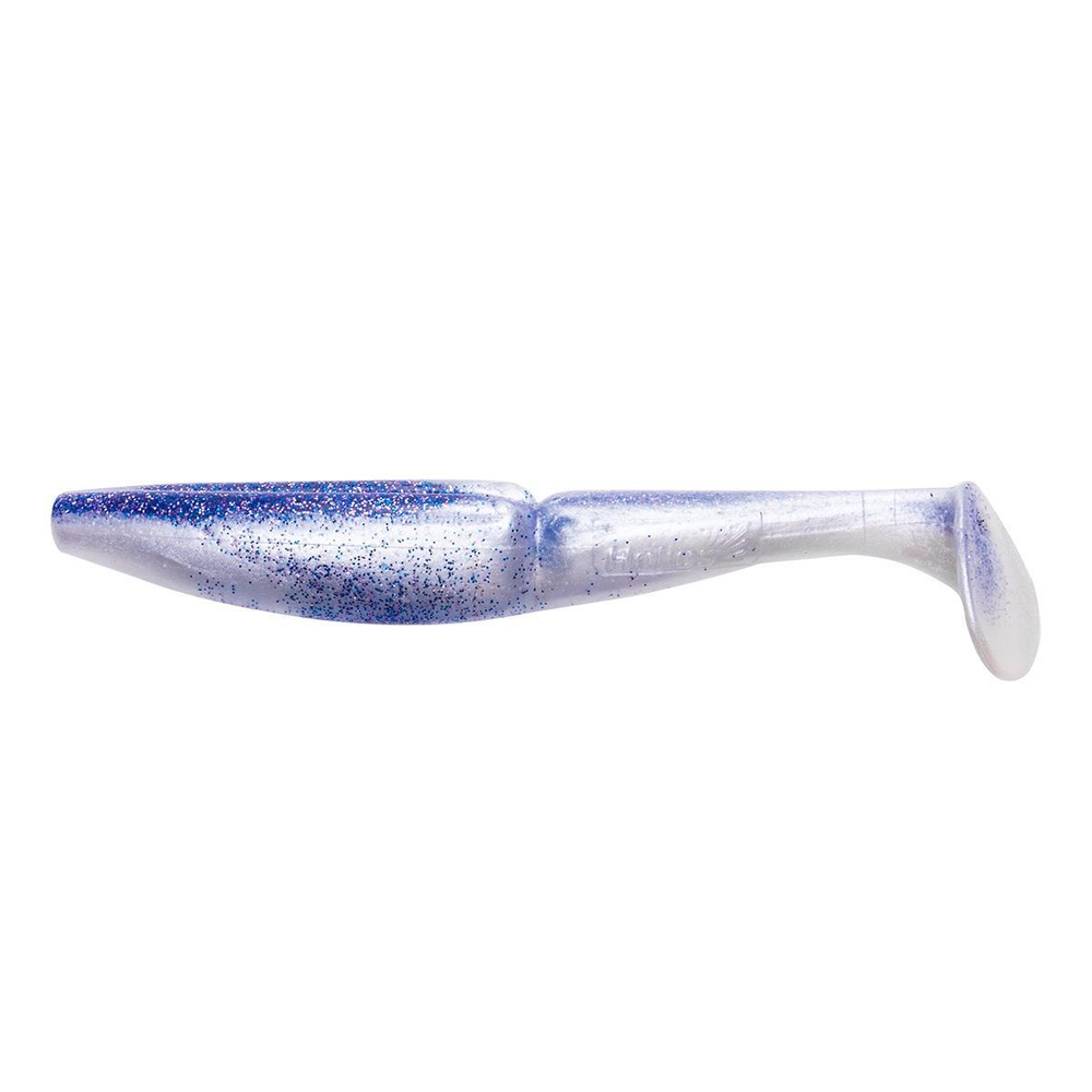 Виброхвост Guru 4,0"/10,16 см Blue Pearl 7шт. (HS-30-049) Helios