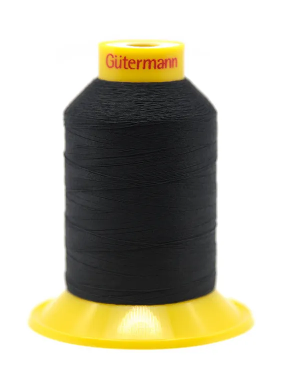 Нитки эластичные Guetermann MARAFLEX 120/1500, черный 170