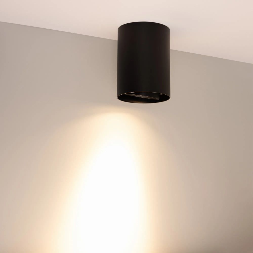 Светильник SP-FOCUS-R110-18W Warm3000 (BK, 15 deg, 230V) (Arlight, IP54 Металл, 5 лет) 054851