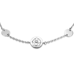 Браслет из белого золота c бриллиантом Артикул: 05-0741-00-101-1120