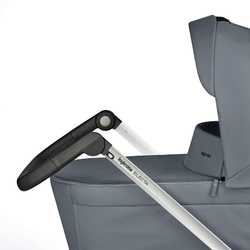 Коляска 3 в 1 Inglesina Electa System Quattro DRW 2025 с подставкой под люльку Union Grey