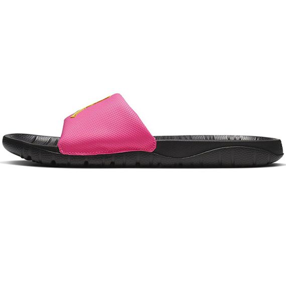 Jordan Break Slide 'Black Hyper Pink'