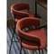 Стул полубарный Helning, букле, терракота