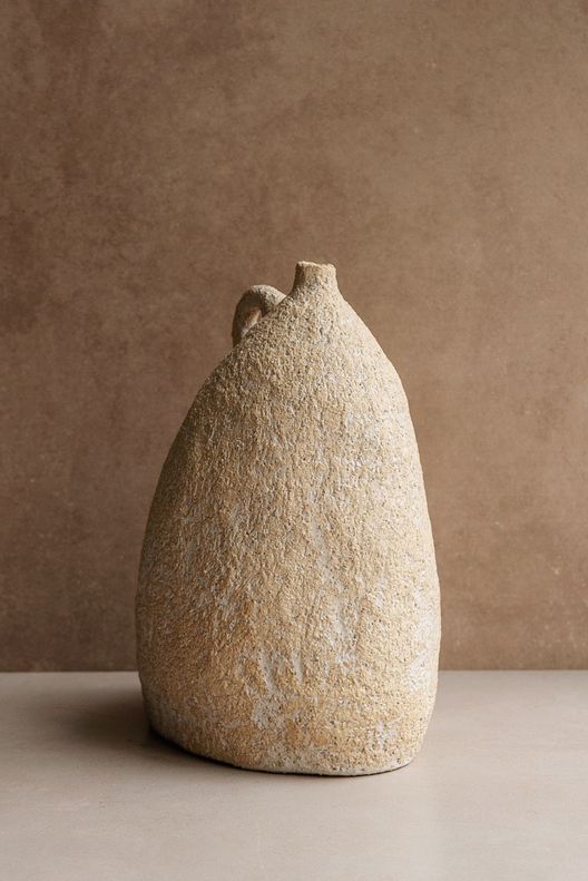 Интерьерный сосуд с ручкой #112 / Tish Pottery