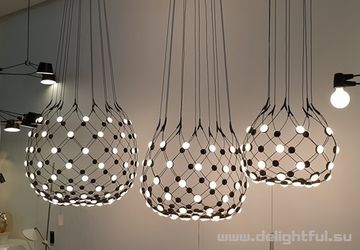 Mesh by Lucheplan replica chandelier