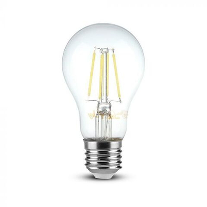 Лампа светодиодная филамент V-TAC, E27, 4 Вт, 2700К, SKU 4259