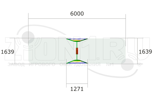Детские качели «Прибой»