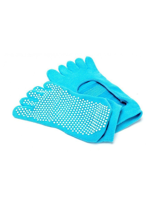 Носочки для йоги с пальчиками и вырезом Bradex