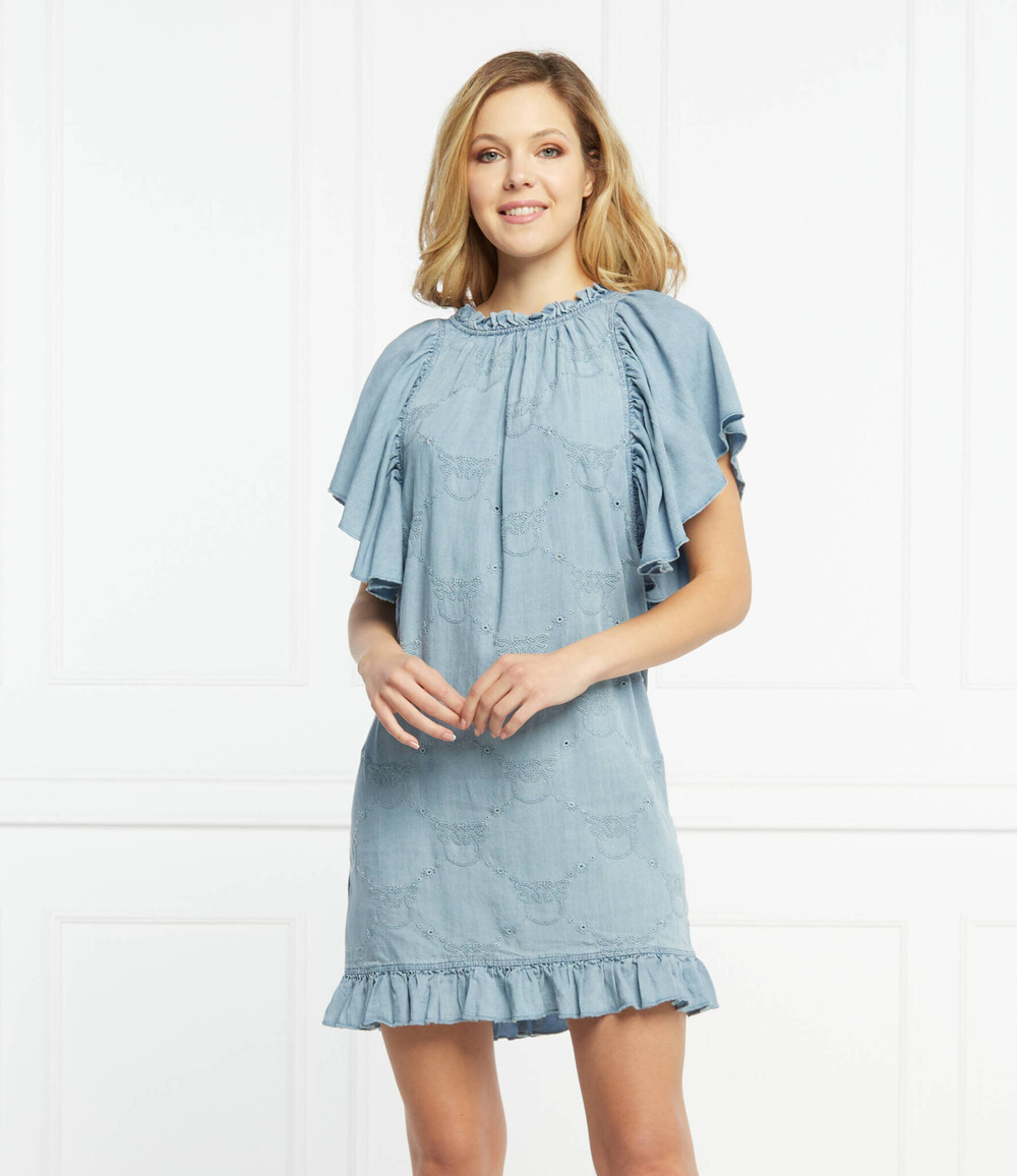 платье minuziosa Pinko - голубой(1J10X9 Y85P)