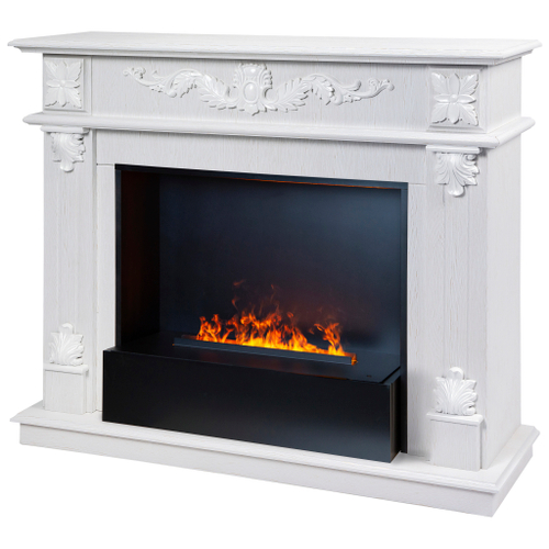 Каминокомплект Real Flame Philadelphia 25,5/26 WT с очагом 3D Cassette 630 Black Panel