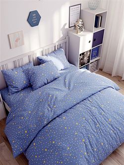 Комплект наволочек 2шт  "Зимние звезды" 40х60 см