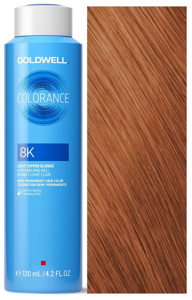 Goldwell Colorance 8K светло-медный, 120 мл