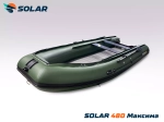 Лодка надувная моторная solar-480 к