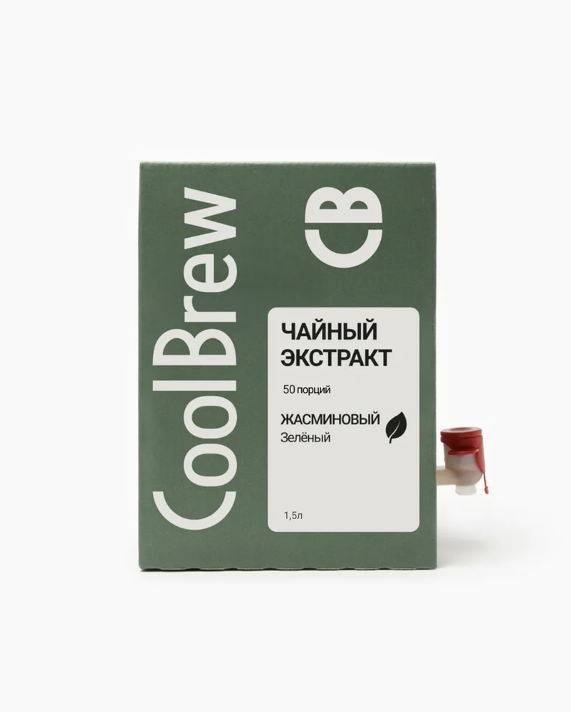 Экстракт Чая зеленого Жасминового (8.0) BIB 1,5л./COOLBREW