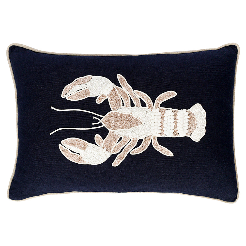 Подушка декоративная navy lobster из коллекции sea treasures, 30х45 см