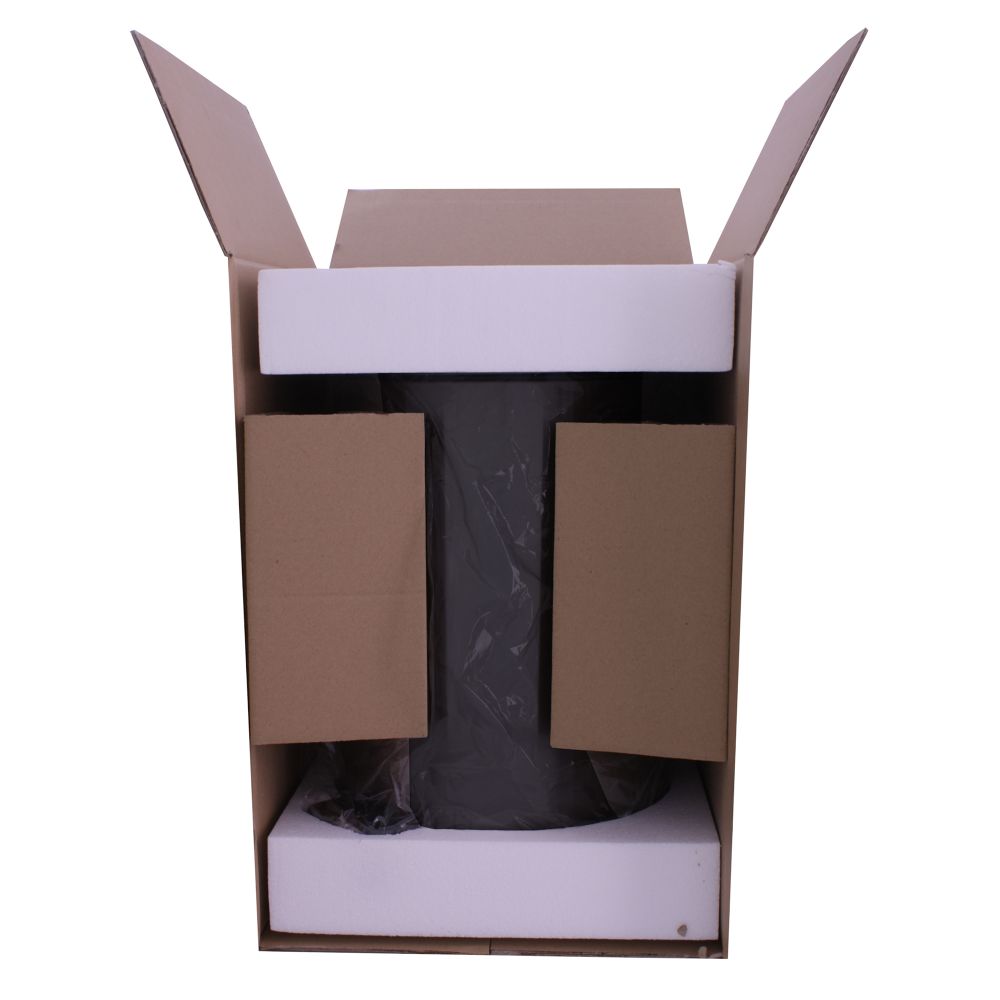 Урна с механизмом поднятия крышки BGR-20B (черная)