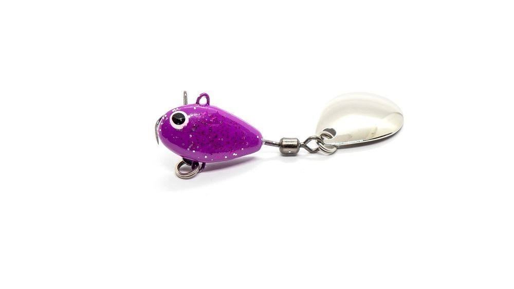 Теил спиннеры "Hurricane", UF Studio, вес 21 гр, цвет Violet glitter