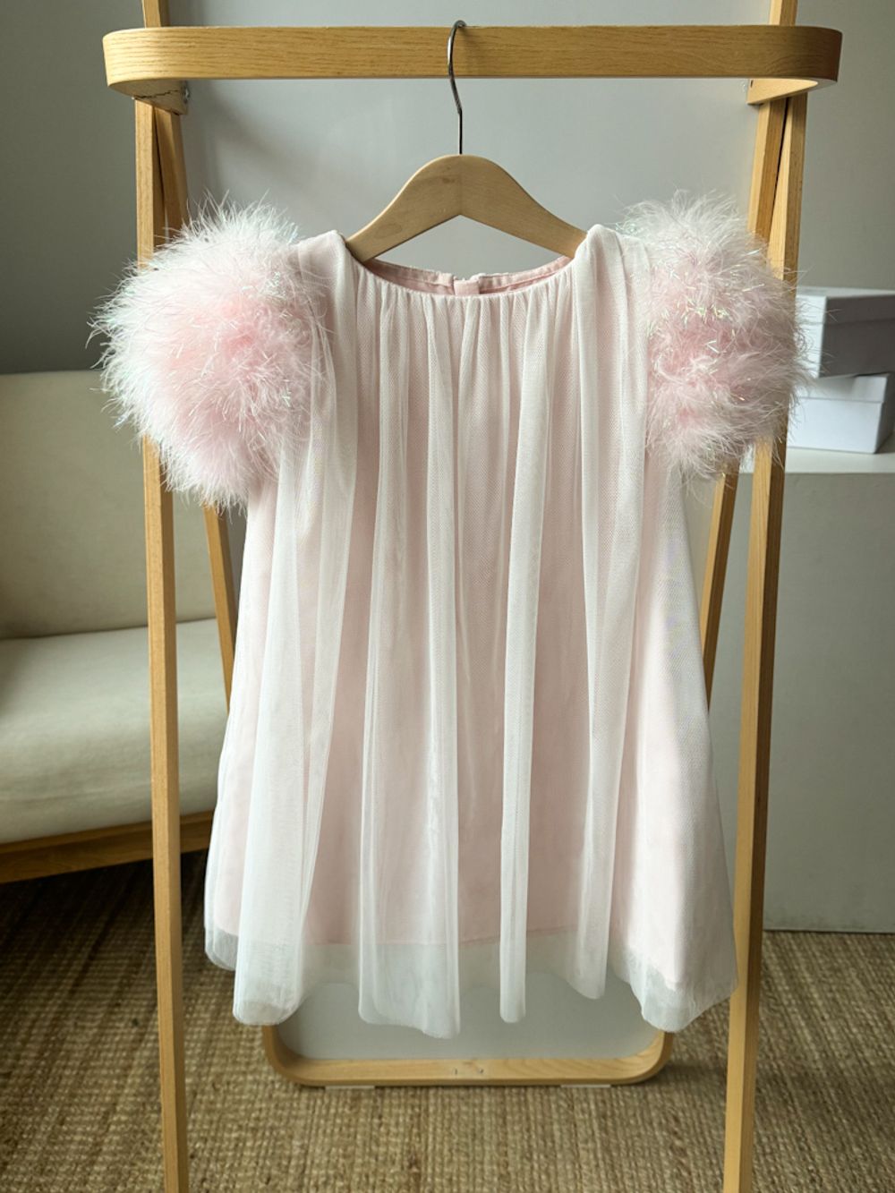 Платье из сетчатого тюля Charabia, 104