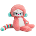 Лемур Моммо (персиковый) 25 см