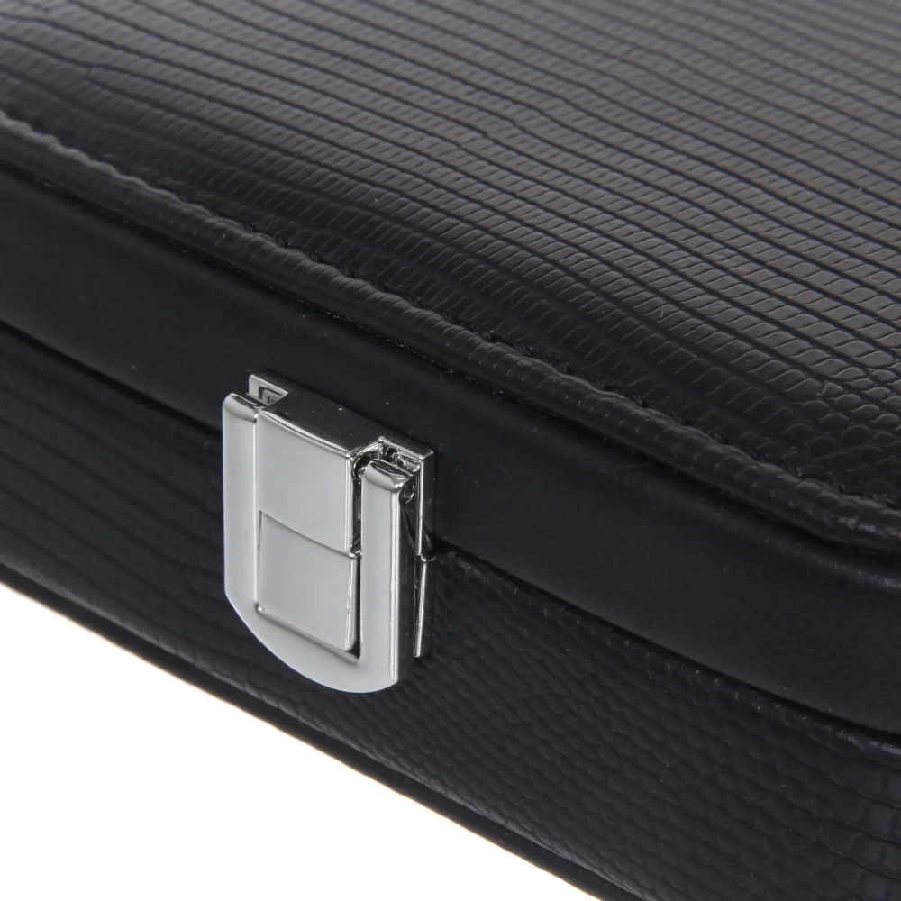 Шкатулка для украшений «ДИ МАРКО», цвет черный, 15*10*4,5см (коробка)