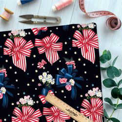 Ткань премиум флис мелодичные ветры