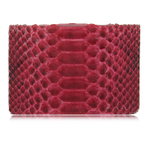 Визитница для своих визиток из кожи питона (брюшная часть) AP-044