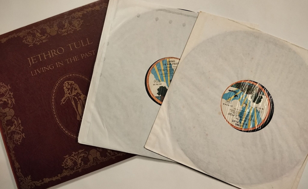 Винтажная виниловая пластинка LP Jethro Tull Living In The Past (Germany 1972)