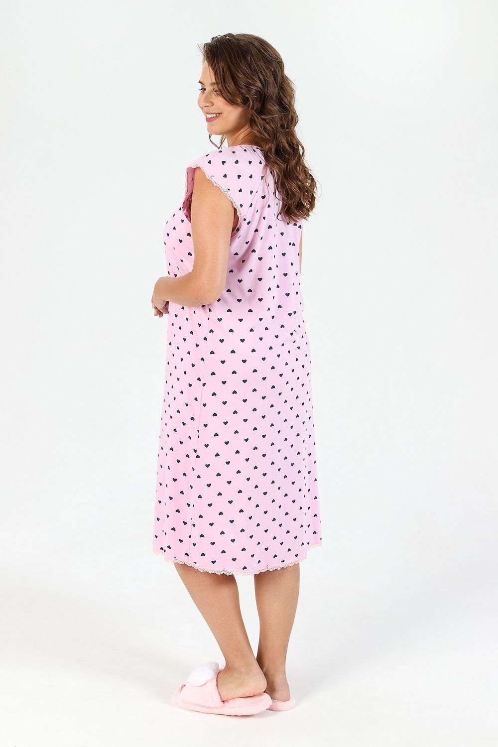 Ночная сорочка Лейла Виотекс РОЗОВЫЙ