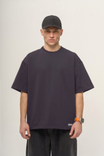 Футболка KUL'TURA OverSize "Basic" Фиолетовый