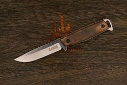 Нож туристический Kizlyar Supreme General X1, клинок 109мм, сталь AUS-8, рукоять орех