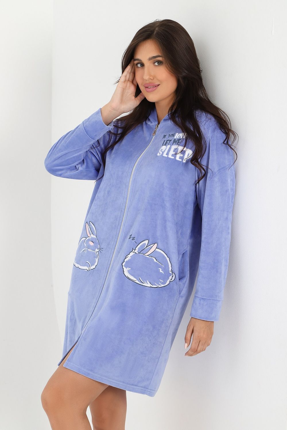 Халат Монисто Виотекс ГОЛУБОЙ