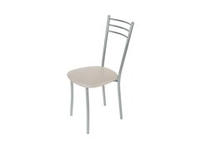 Стул VIOLA Aluminum Gloss 900*420*340 с крепежом (Сиденье Cappuccino 400*360*30)