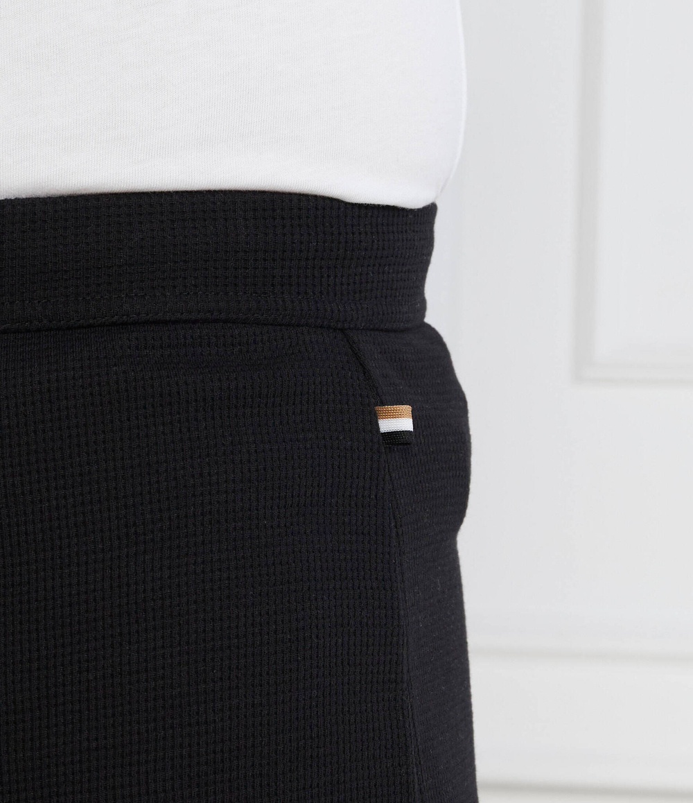 Пижамные брюки Waffle BOSS BLACK - черный(50479388)